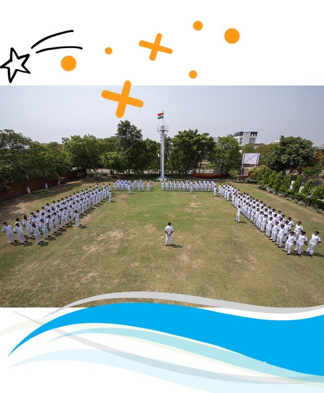 merchant navy training campus top view